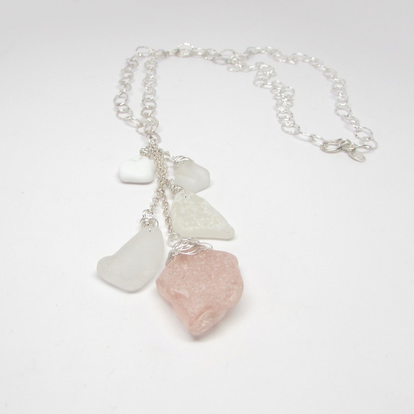 Waterfall Necklace (Palm Beach Pink)